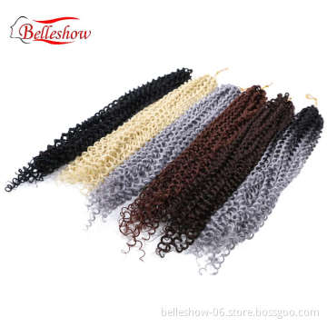 Hot sell wholesale 22inch  freetress deep twist crochet hair freetress water wave hair ombre braiding hair